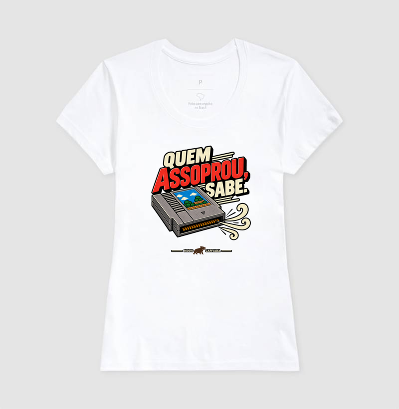 QUEM ASSOPROU SABE - Modo Capivara - Camiseta - Imagem 7