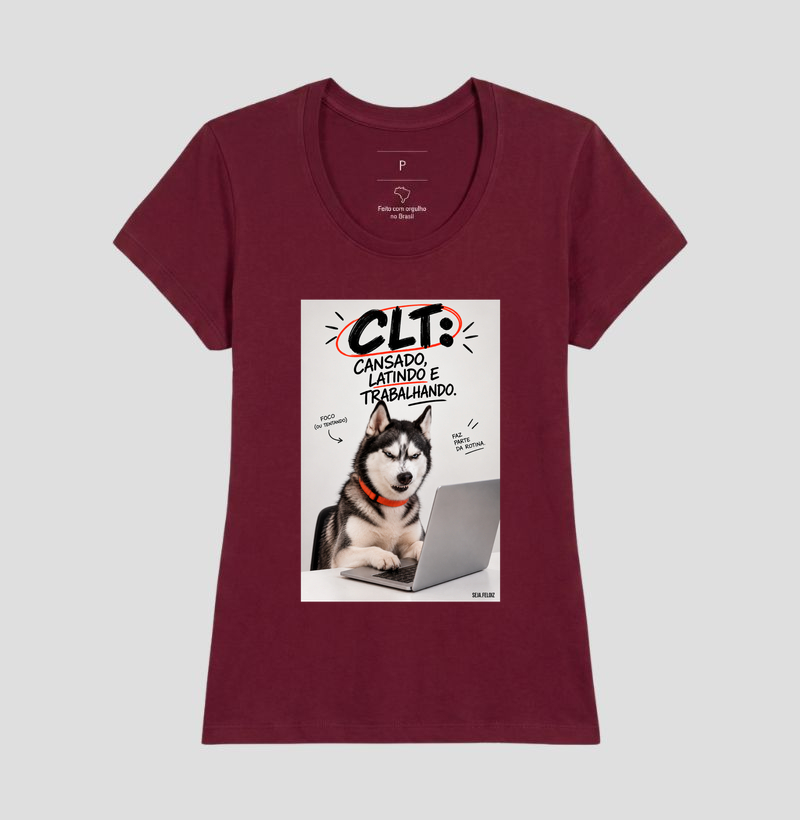 🐺💻 CLT — Cansado, Latindo e Trabalhando! 🐾😂 Husky - Imagem 17