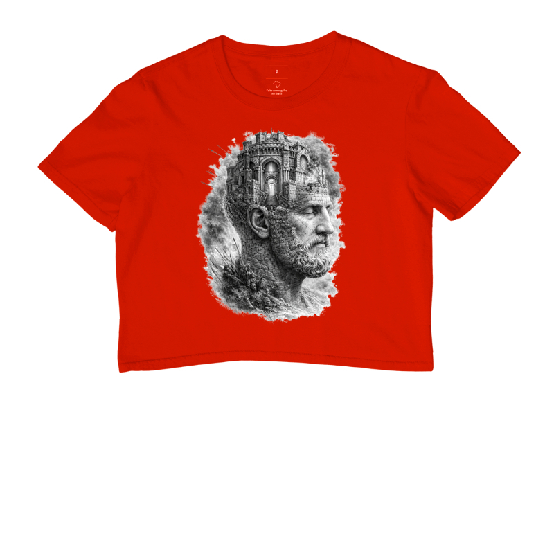 Camiseta Estoicismo "The Old Man and the Ruined Castle" - Imagem 7