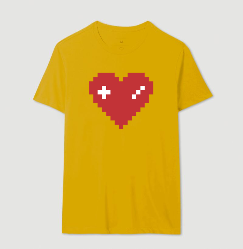 Camiseta Coração Gamer - Imagem 14