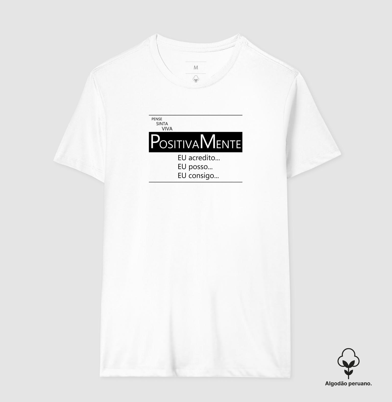 PositivaMente (algodão peruano) - Imagem 5