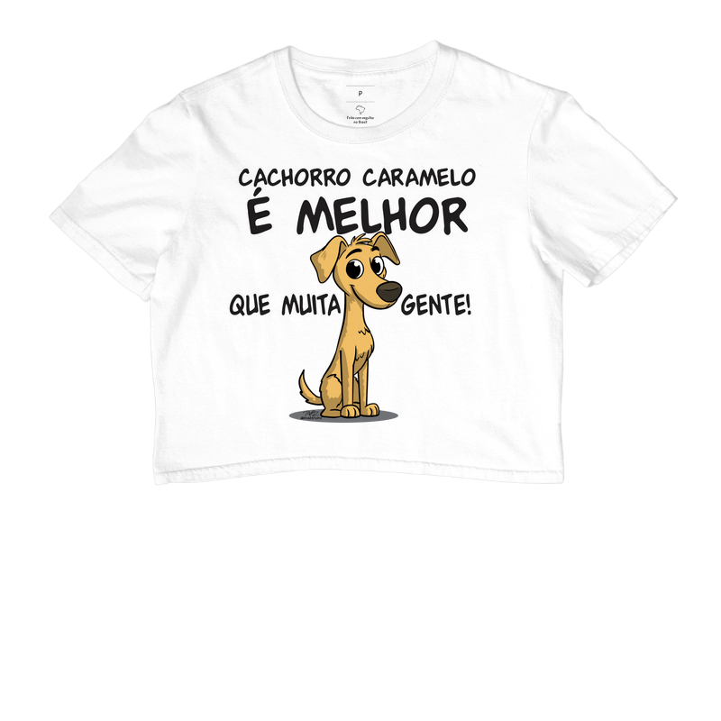 Camiseta Cachorro Caramelo - Imagem 3