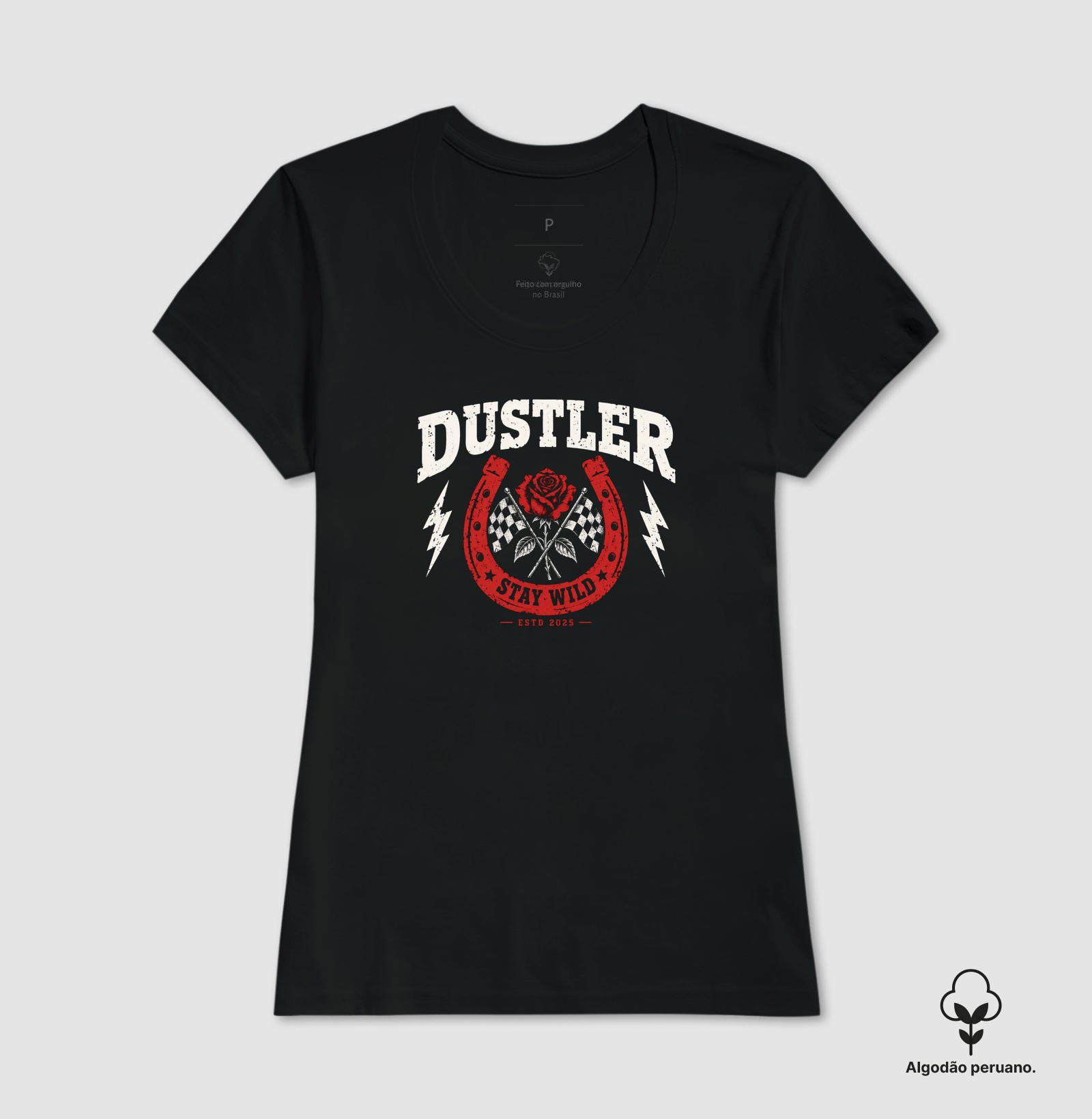 Baby Look Country Feminina Stay Wild Dustler South Co.  - Imagem 2