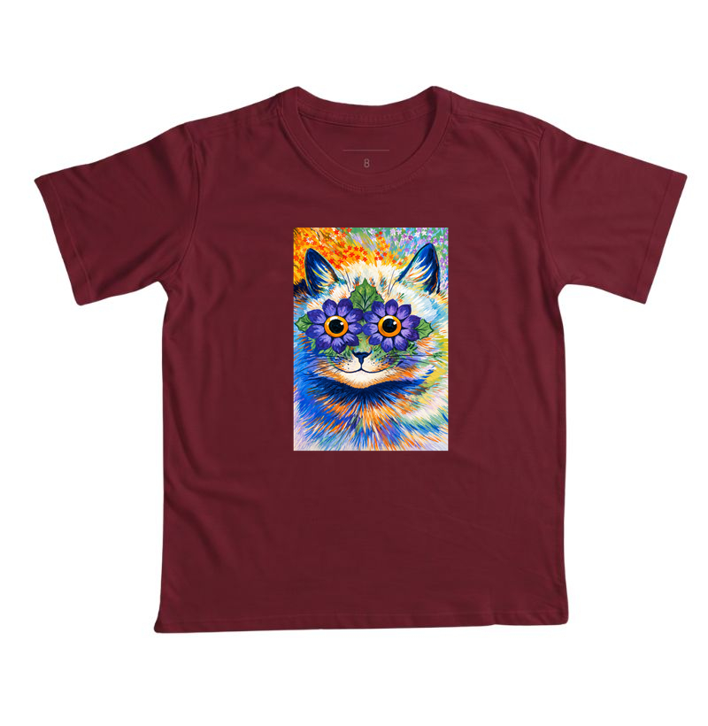 Psychedelic Flower Cat -  Louis Wain - Imagem 4