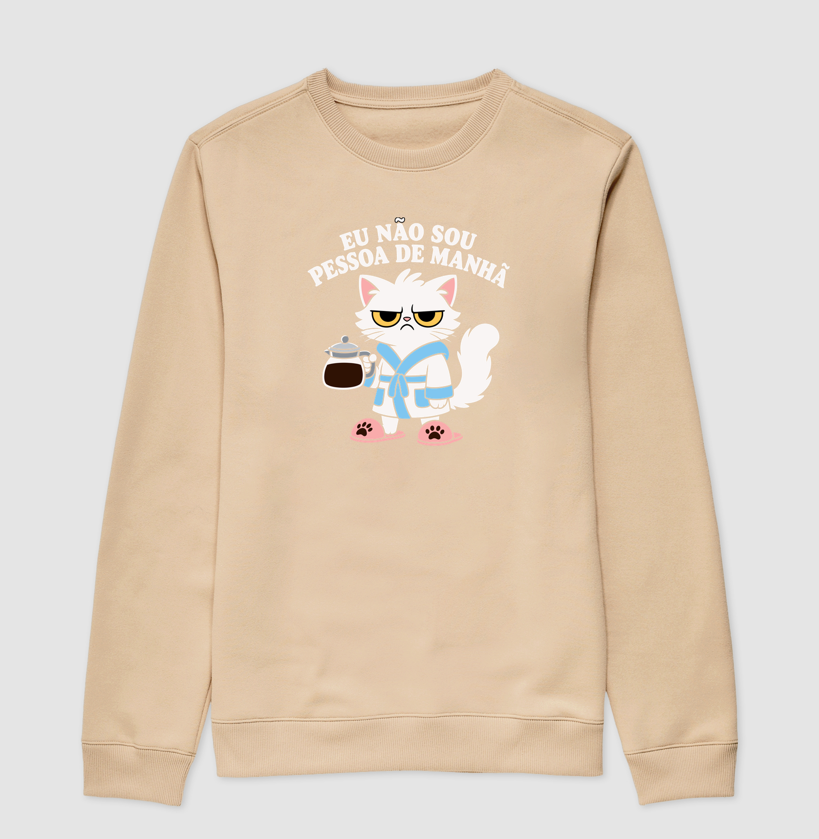 Eu Não Sou Pessoa de Manhã - Gato com Café - Imagem 2