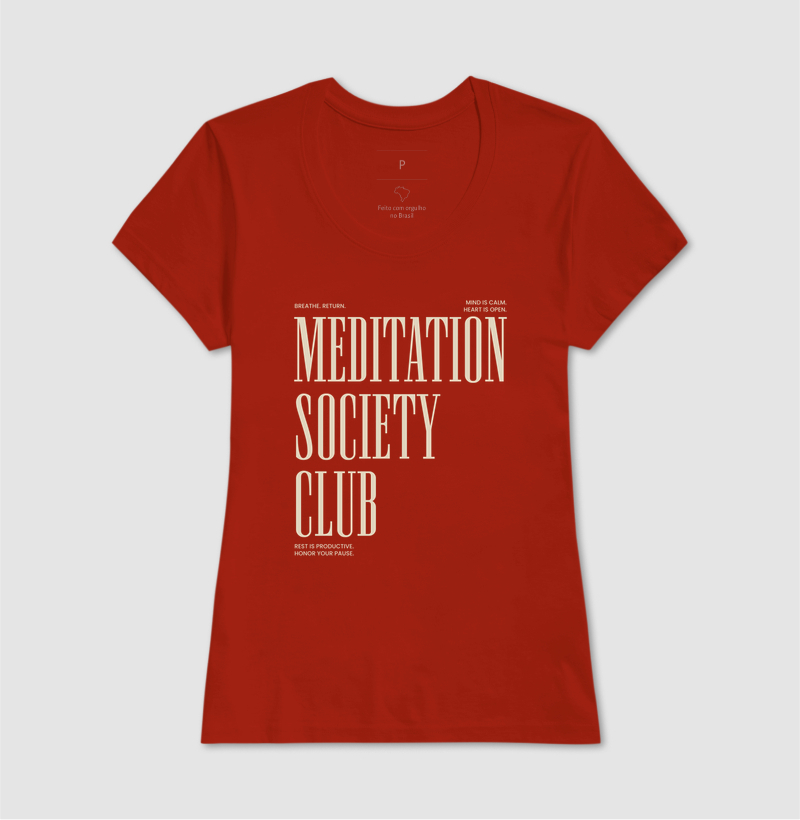 Camiseta - Meditation Society Club - Imagem 13