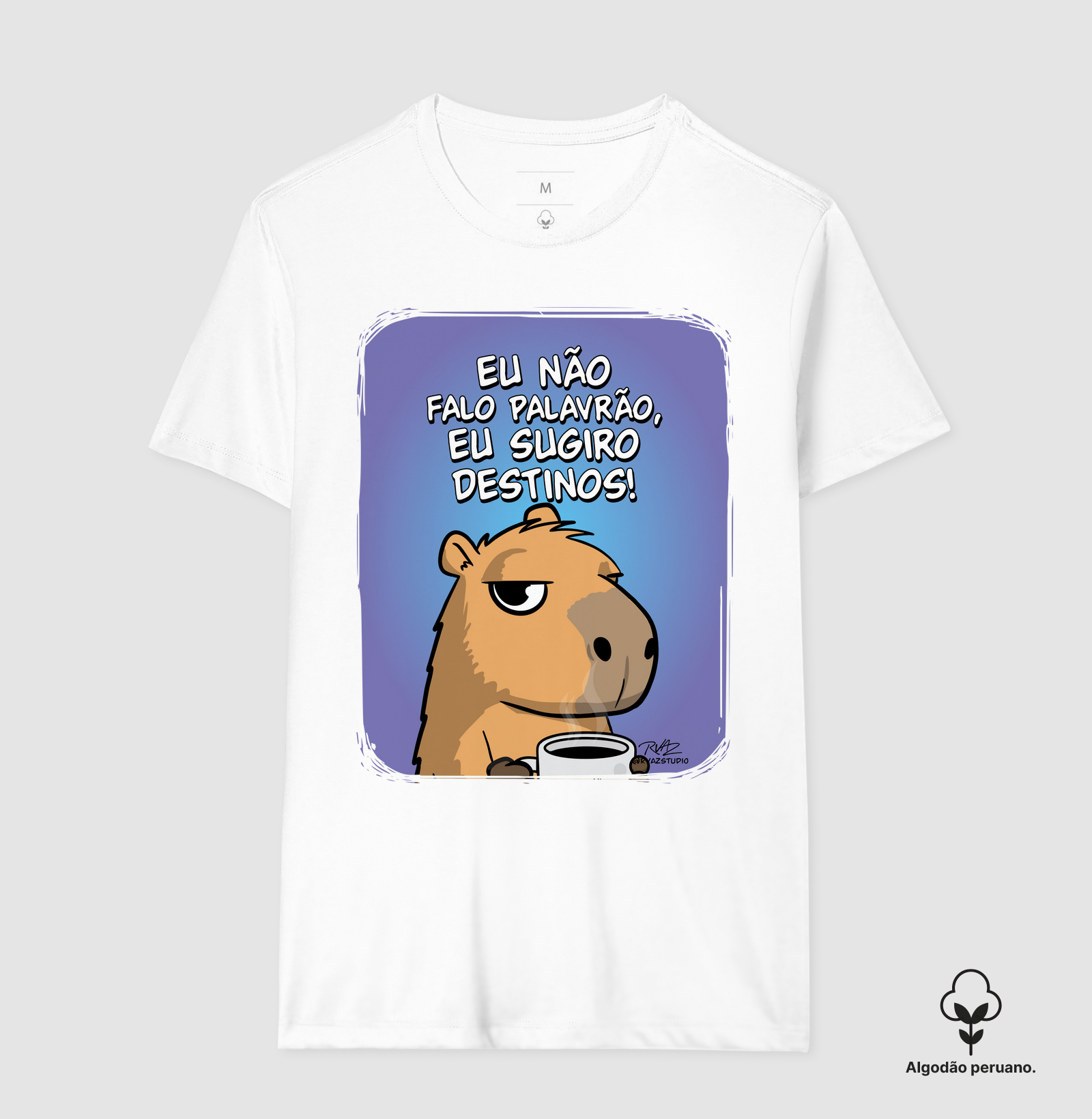 Camiseta Capivara Sugiro Destinos - Imagem 5