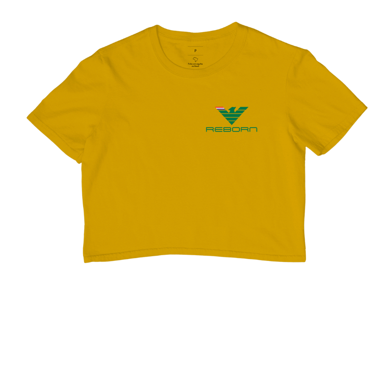 Vestir essa estampa é vestir a própria transformação. É dizer ao mundo: o passado ficou para trás, agora é tempo de florescer. 💎 Verde de renascimento. Força que não tem fim. REBORN — renascer, simplesmente, e brilhar. - Imagem 8