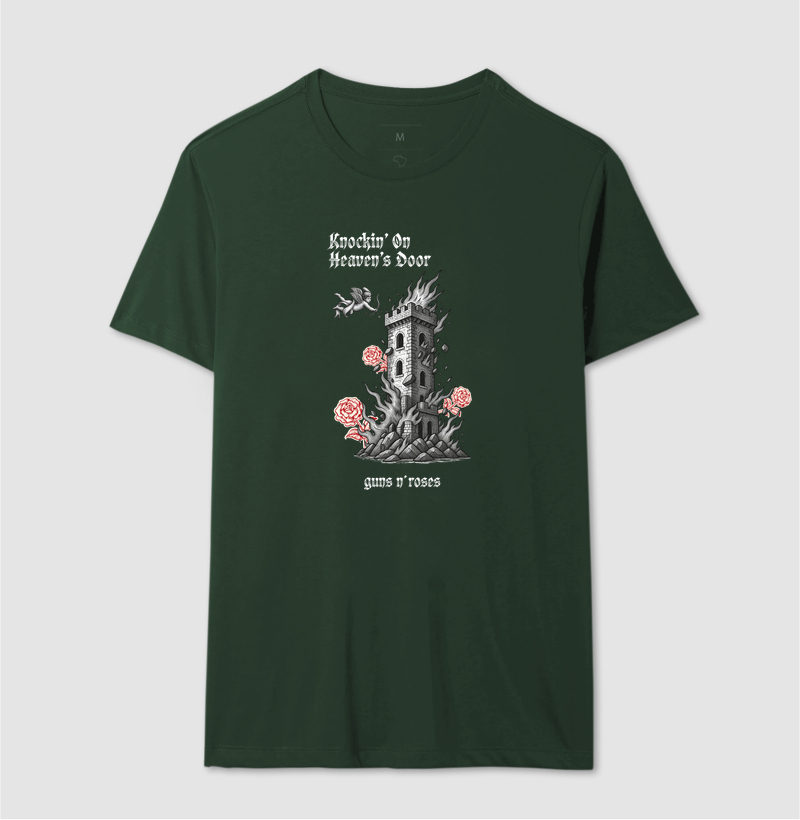  Camiseta Torre Guns Coleção Música. Masculino e feminino. Algodão Premium. - Imagem 6