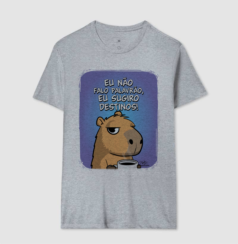 Camiseta Capivara Sugiro Destinos - Imagem 8