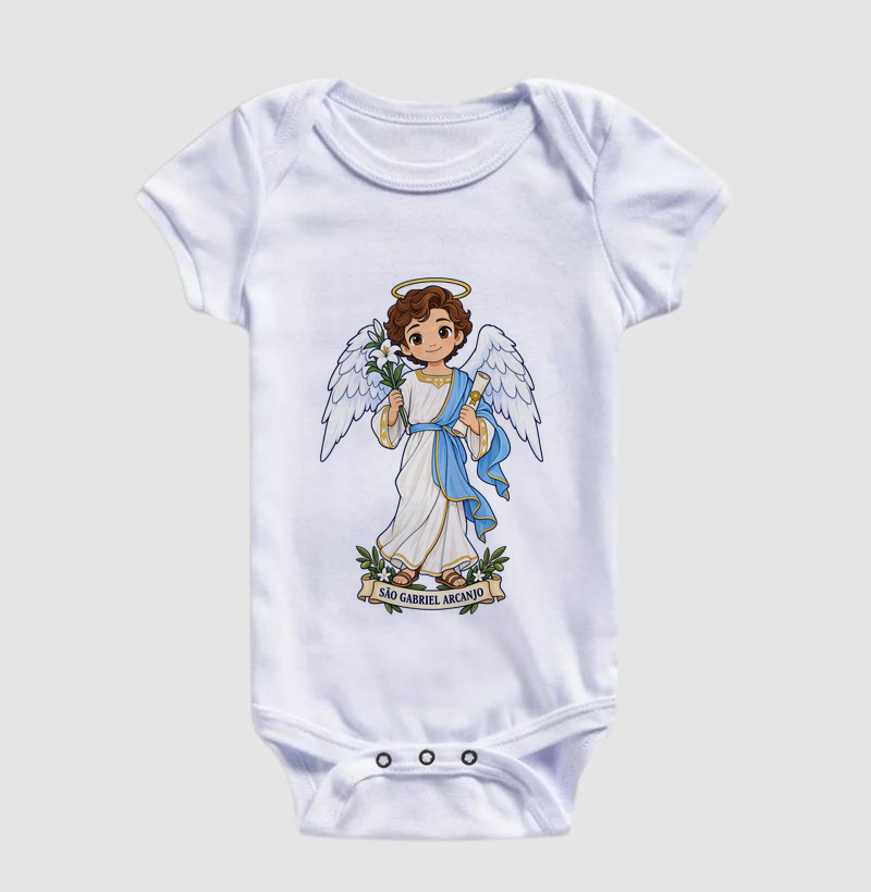 São Gabriel Arcanjo estilo chibi - Imagem 3