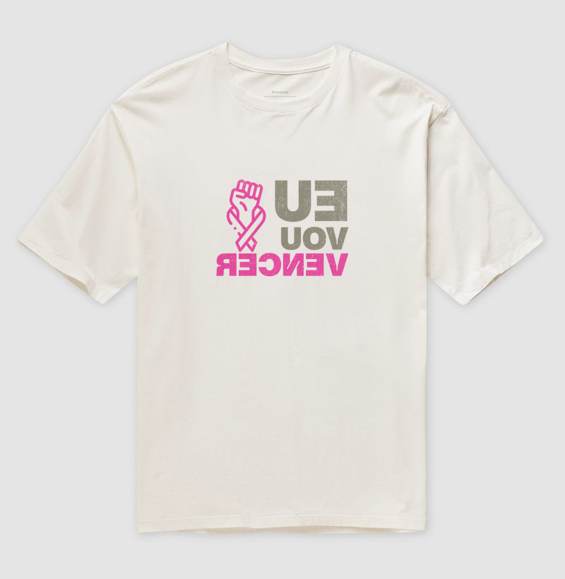 Eu Vou Vencer - Camiseta Oversized - Imagem 4