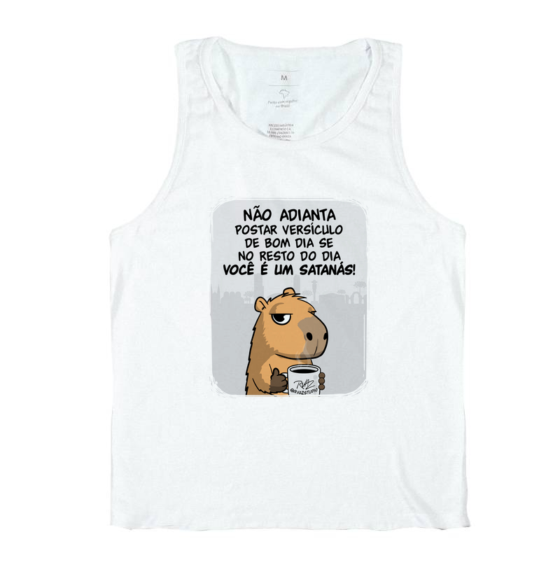Camiseta Capivara Você é um Satanás - Imagem 2