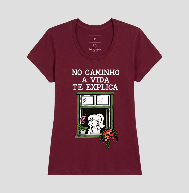 Camiseta No Caminho a Vida Te Explica (estampa G) - Imagem 19