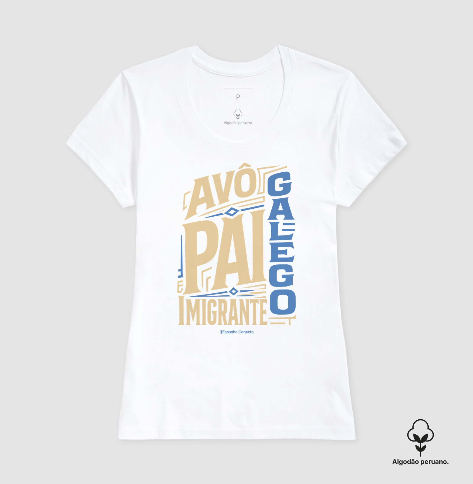 Camiseta Masculina Espanha - Avô e Pai - Imagem 2