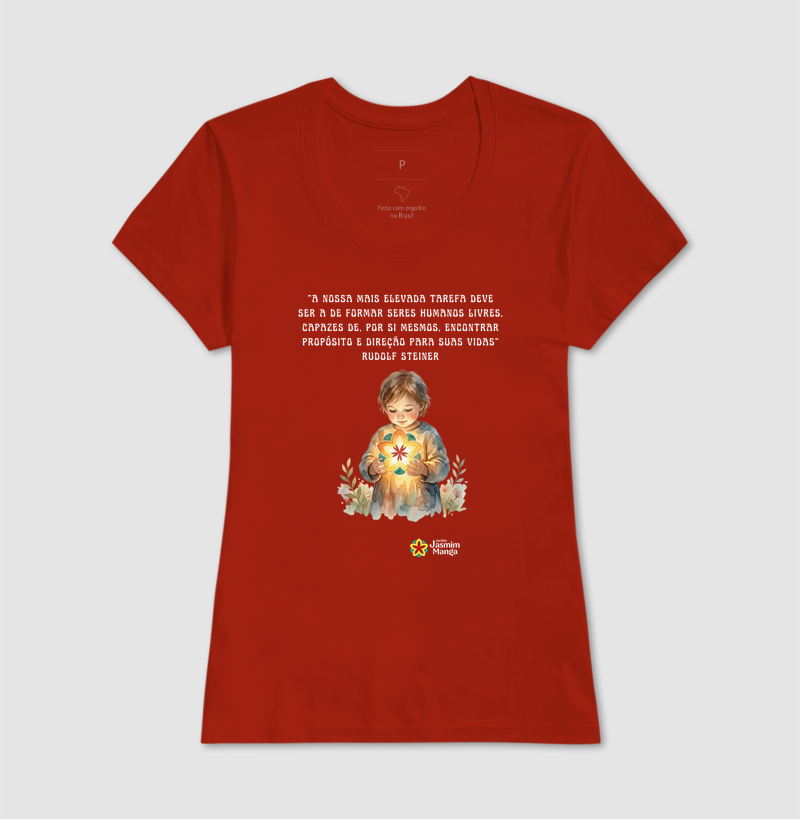 Camiseta Jasmim Manga - Imagem 11