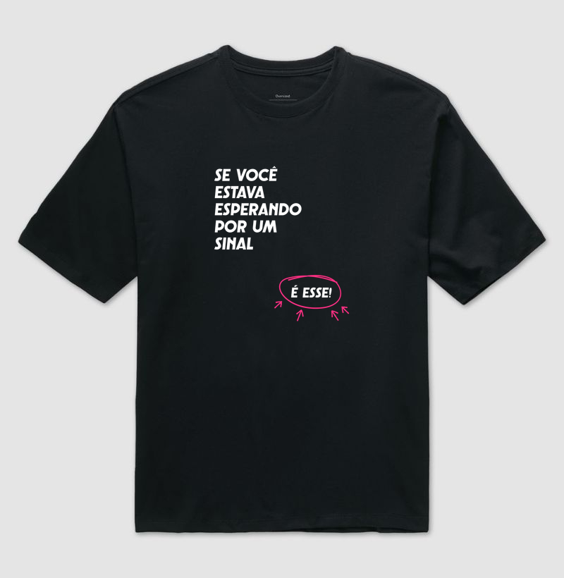 Sinais - Oversized Preta - Imagem 3