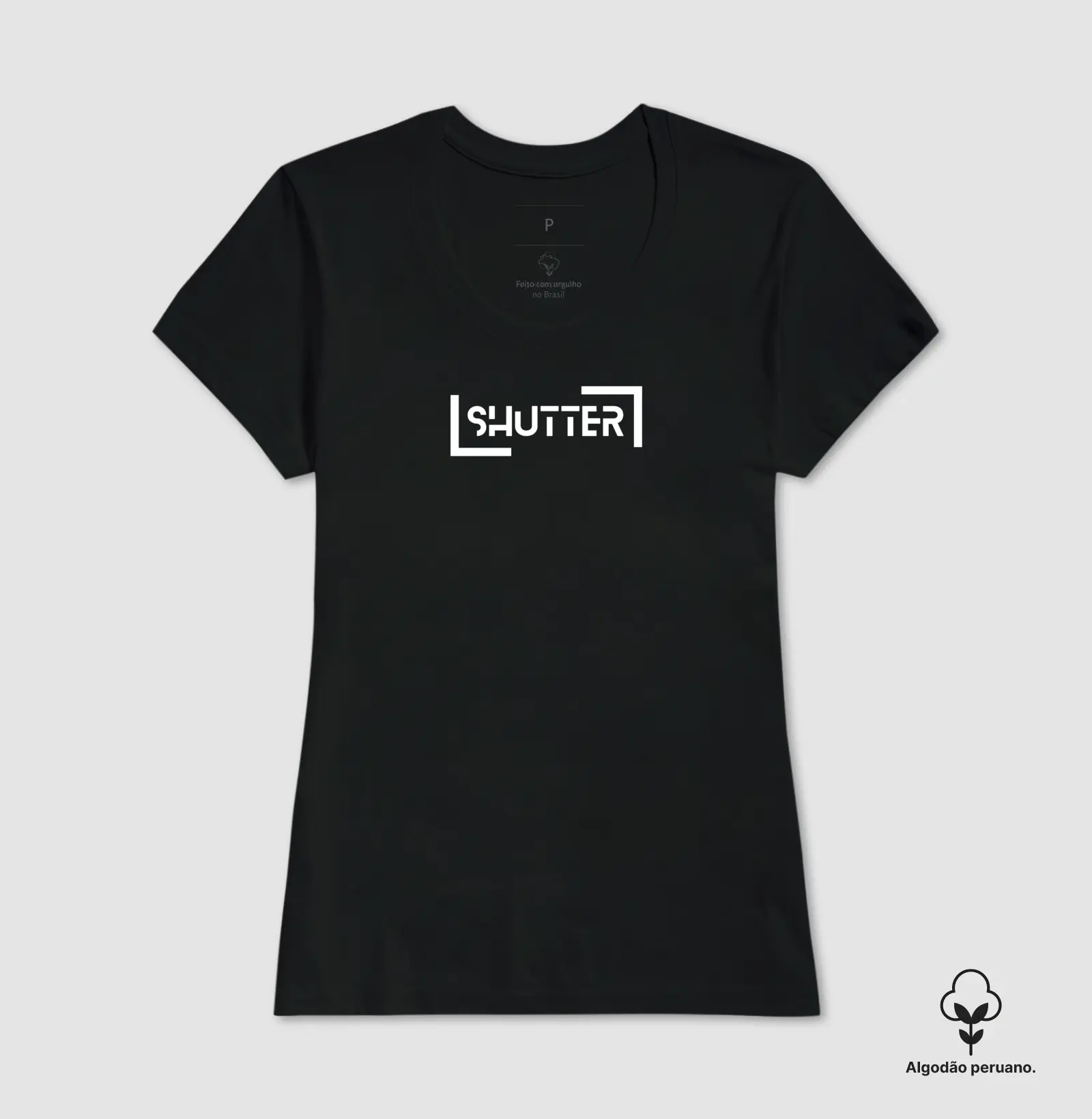Camiseta Premium algodão Peruano, shutter - Imagem 2