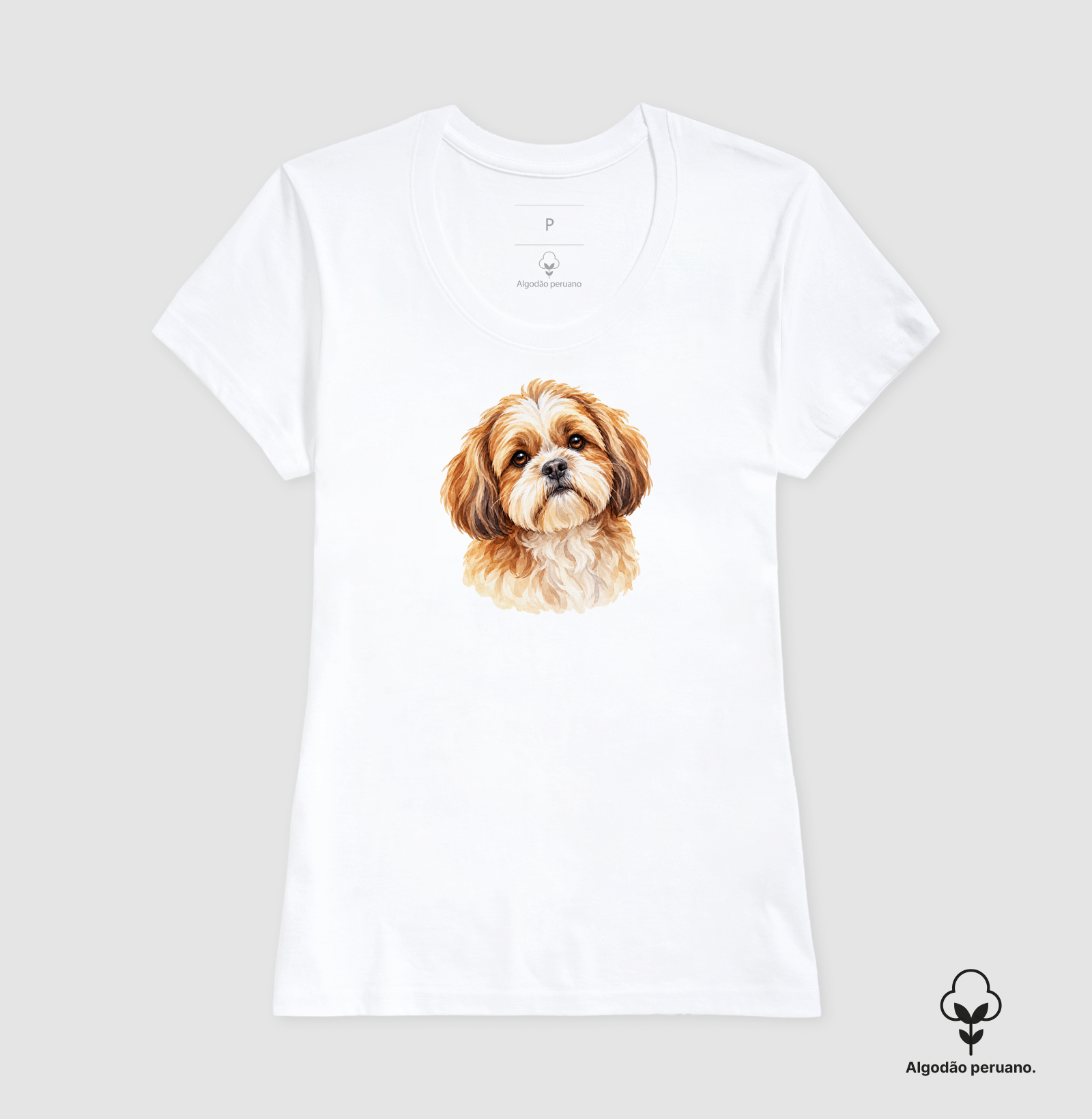 Shih Tzu aquarela - Imagem 5