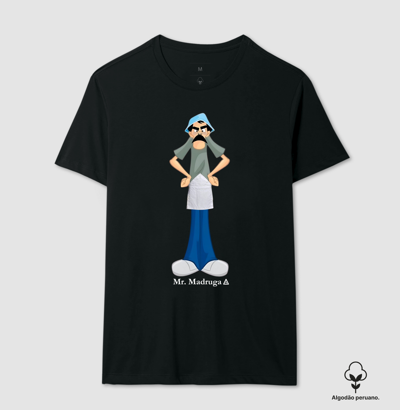 Camiseta Algodão Peruano Mr. Madruga Aprendiz - Mr. GADU