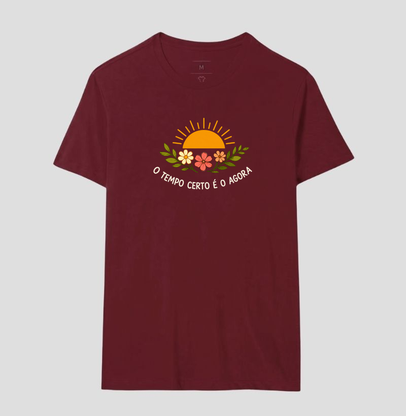 Camiseta O Tempo certo é o agora - Alma Vestida - Imagem 18