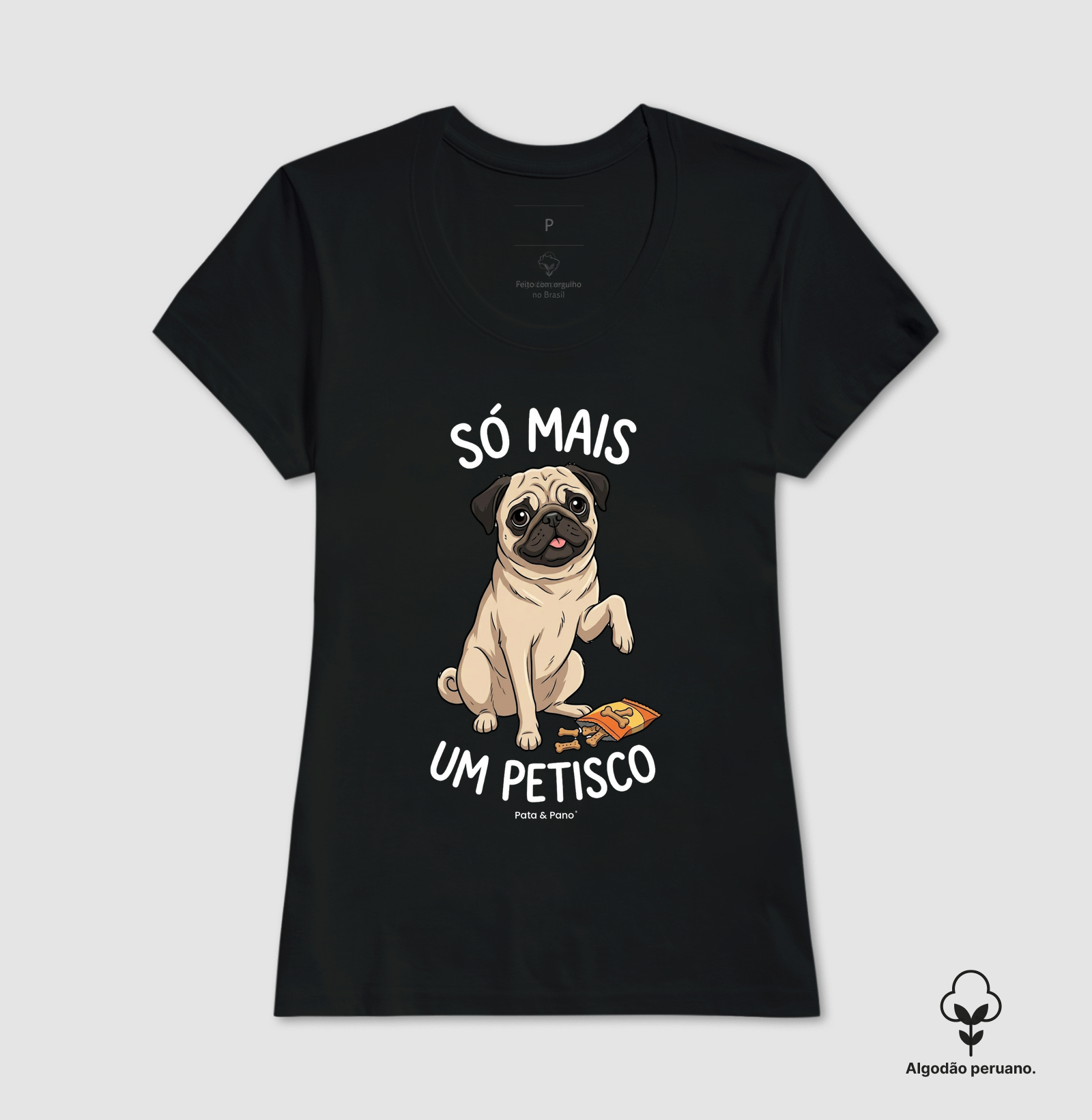 CAMISETA PUG PETISCO - Imagem 7