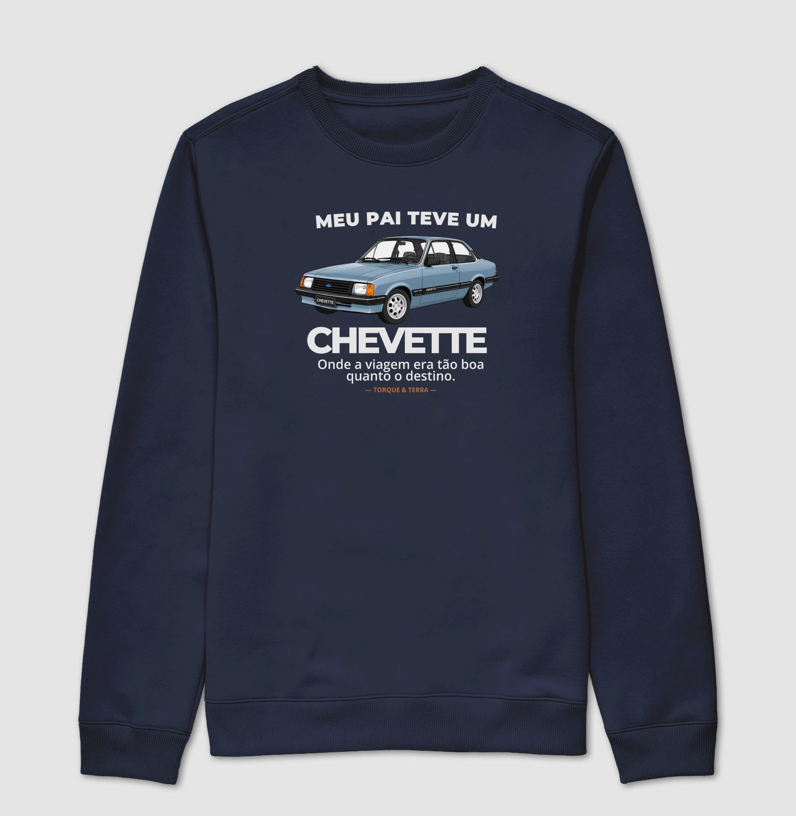 Meu pai teve uma - Chevette azul claro metálico - Imagem 5