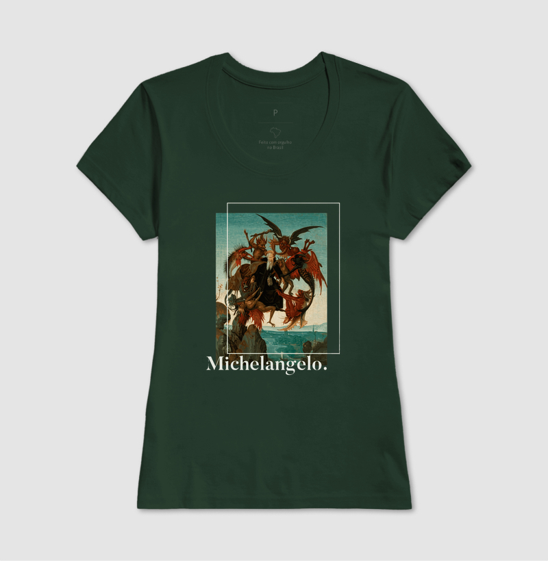Camiseta Michelangelo Demônios  - Imagem 9