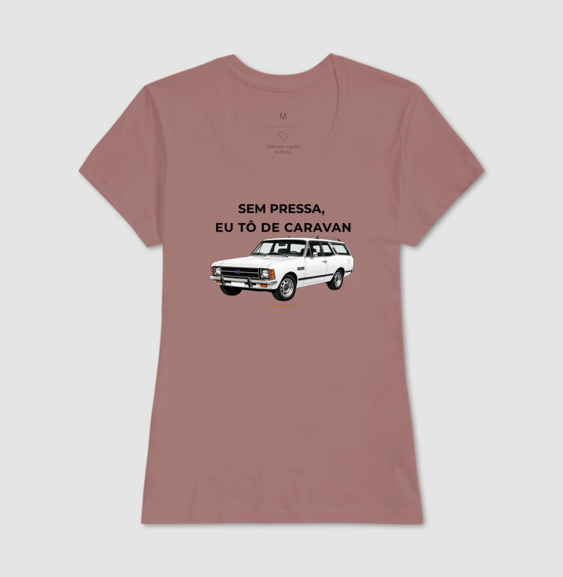 Sem pressa, eu tô de Caravan - Branca - Imagem 17