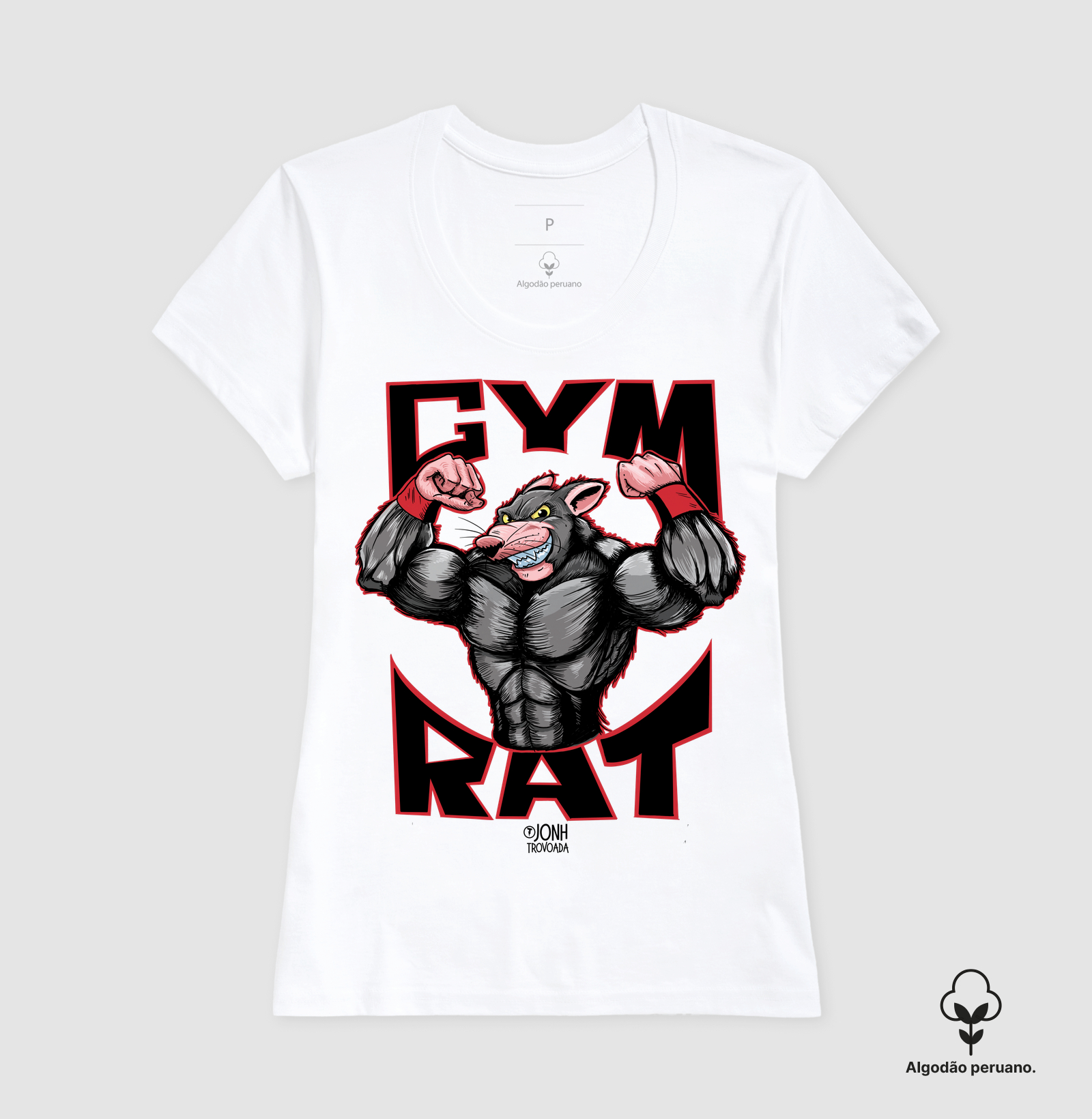 Camiseta Gym Rat  - Imagem 8
