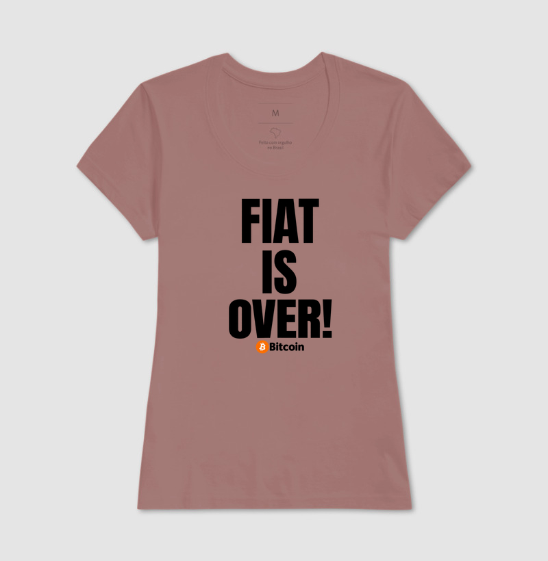 Camiseta Bitcoin Fiat Is Over - Imagem 18