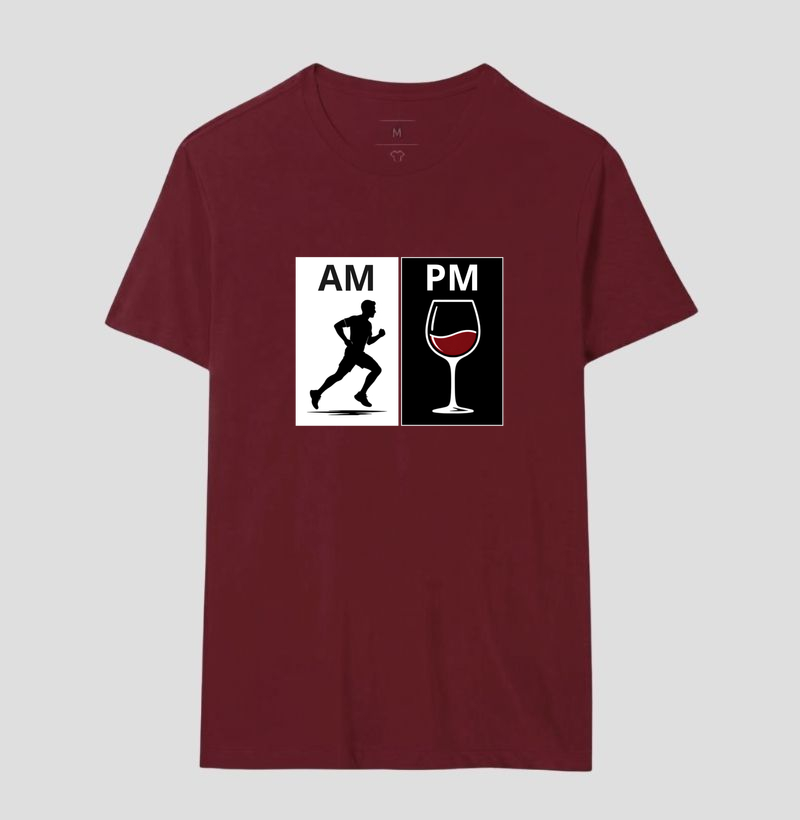 Camiseta Corrida - Corredor AM, Vinho PM - Imagem 10