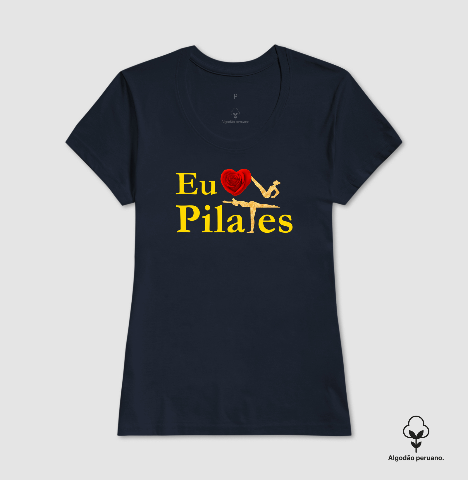 Pilates • Eu Amo (algodão peruano) - Imagem 5