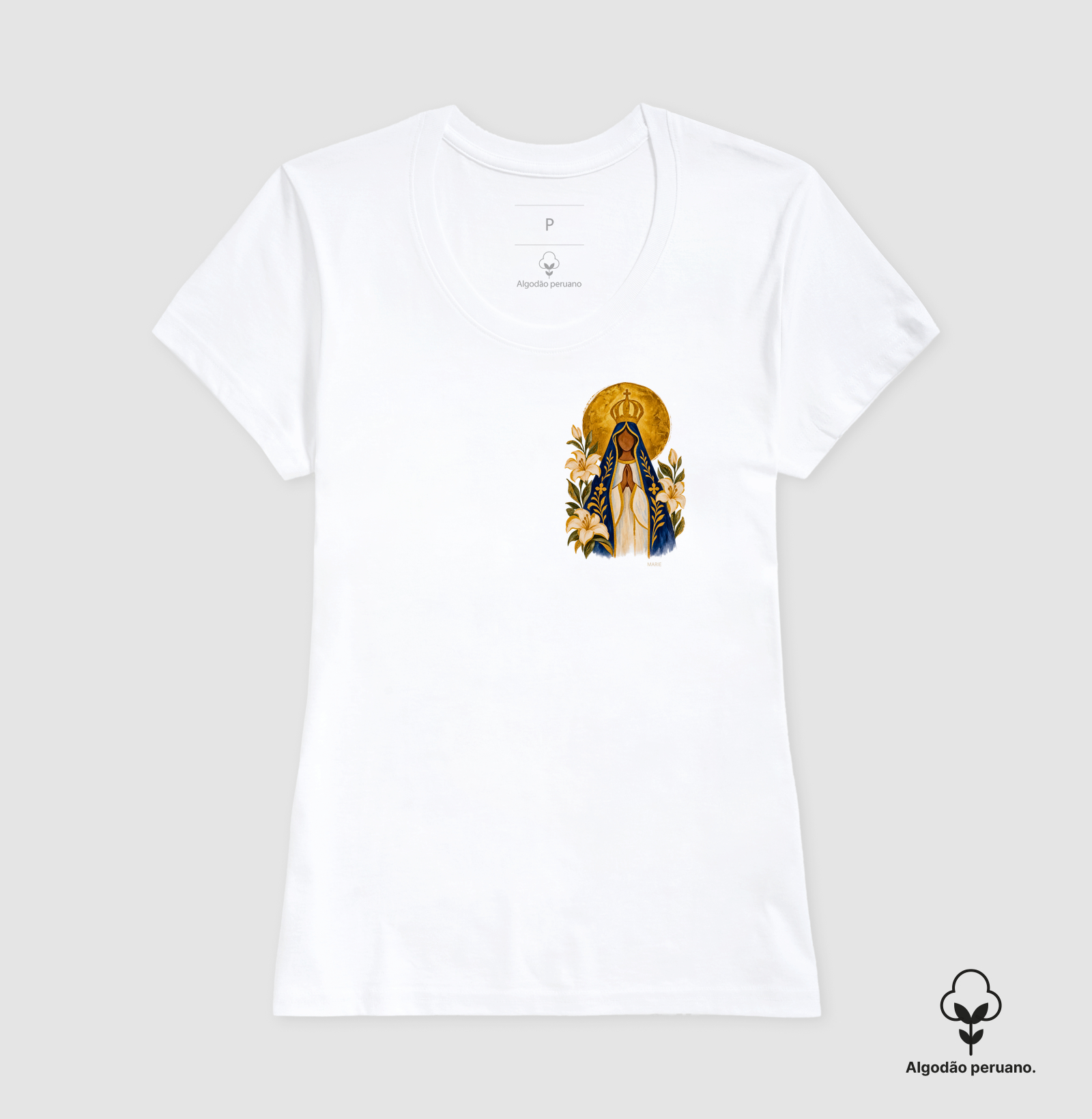 Aparecida Mini floral - Imagem 3