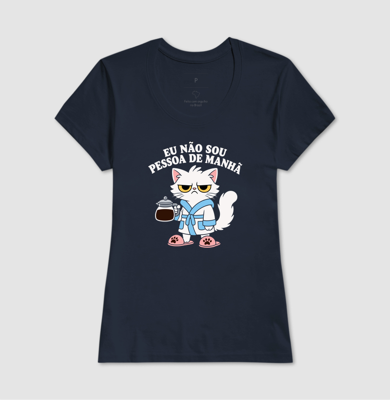 Eu Não Sou Pessoa de Manhã - Gato com Café - Imagem 6