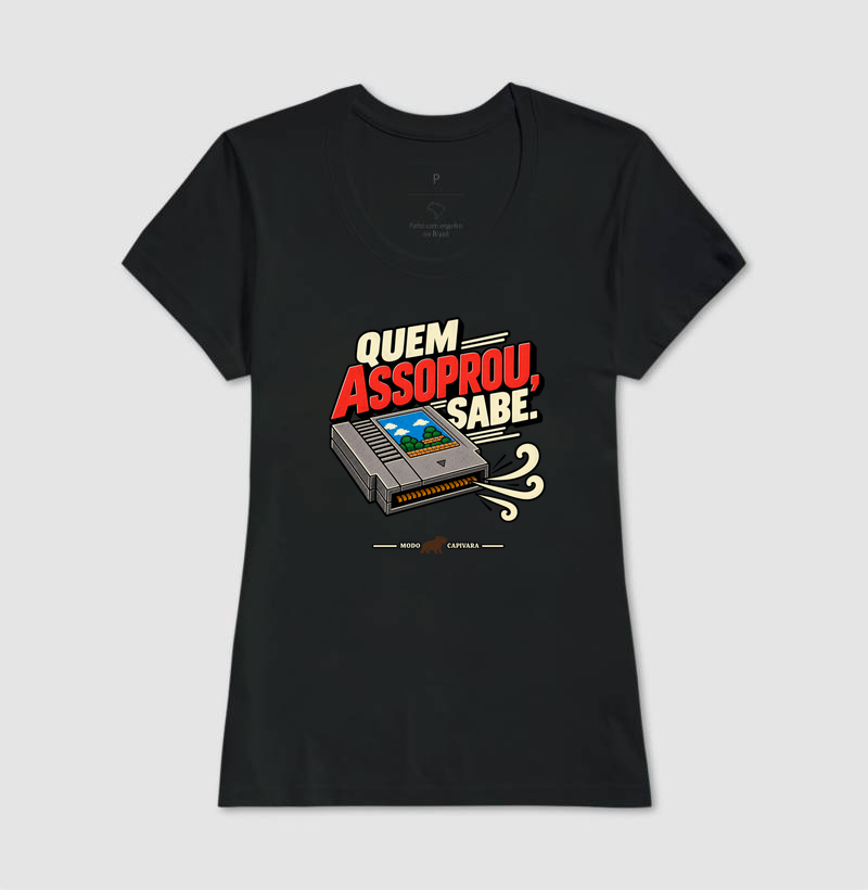 QUEM ASSOPROU SABE - Modo Capivara - Camiseta - Imagem 5