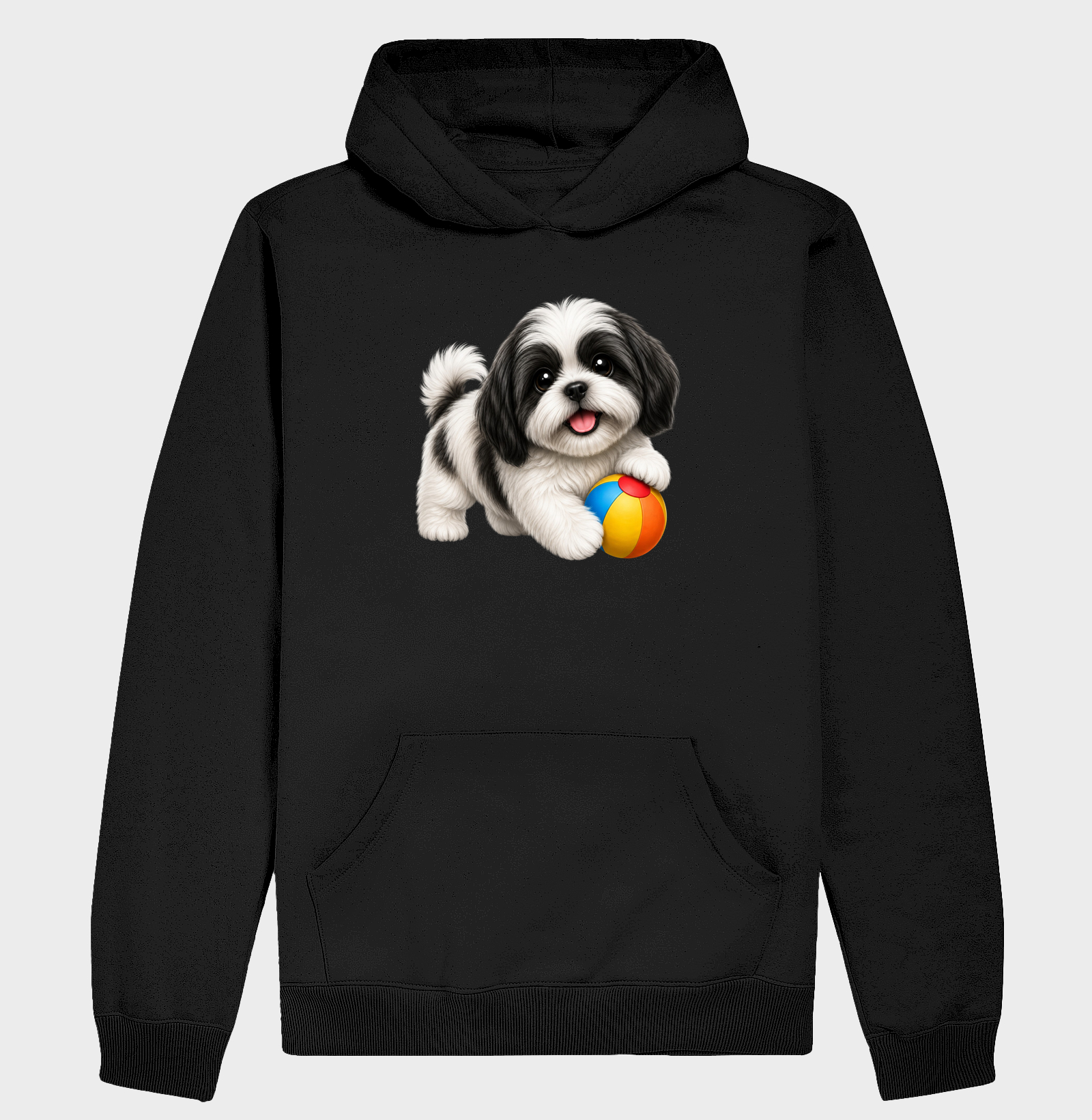Lhasa Apso Preto - Desenho Animado - Imagem 2