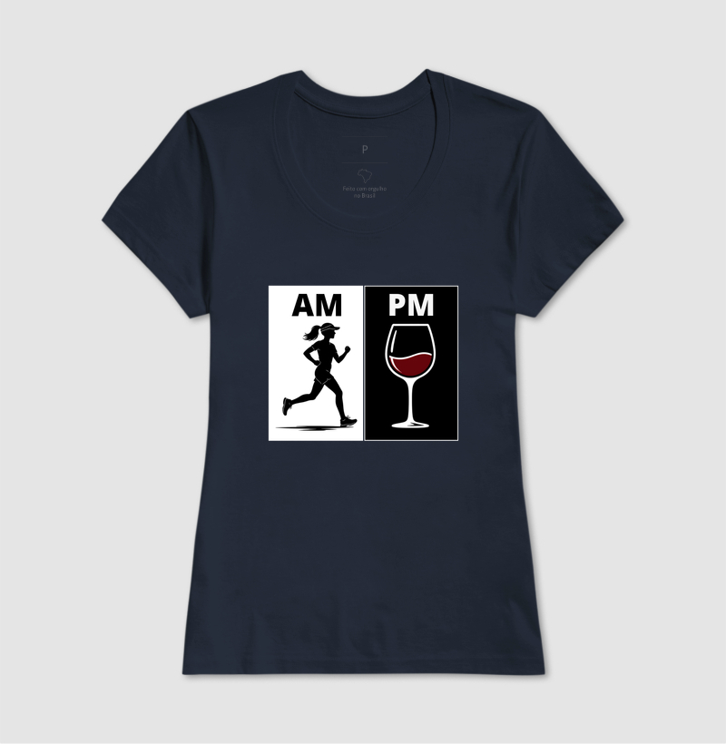 Camiseta Corrida - Corredora AM, Vinho PM - Imagem 7