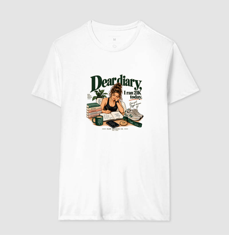 Camiseta Corrida - Dear Diary, I Ran 21k Today - Imagem 4