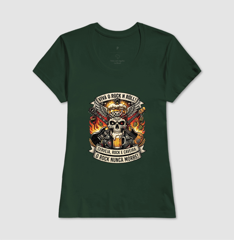 Camiseta Cerveja, rock e caveira - Imagem 13
