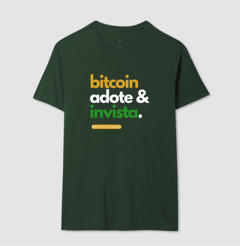 Camiseta Bitcoin Adote & Invista - Imagem 13