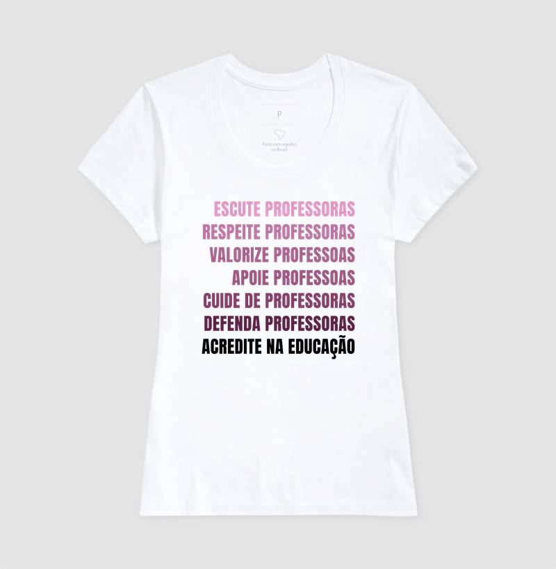 Camiseta | Acredite na educação - Imagem 3