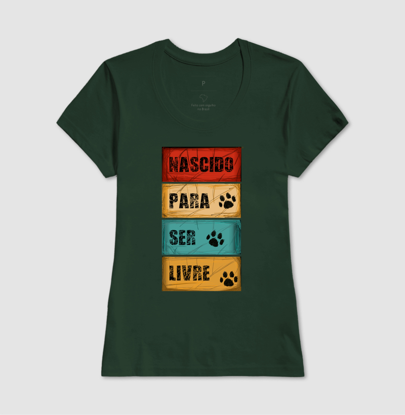 Camiseta Nascido para Ser Livre - Imagem 16