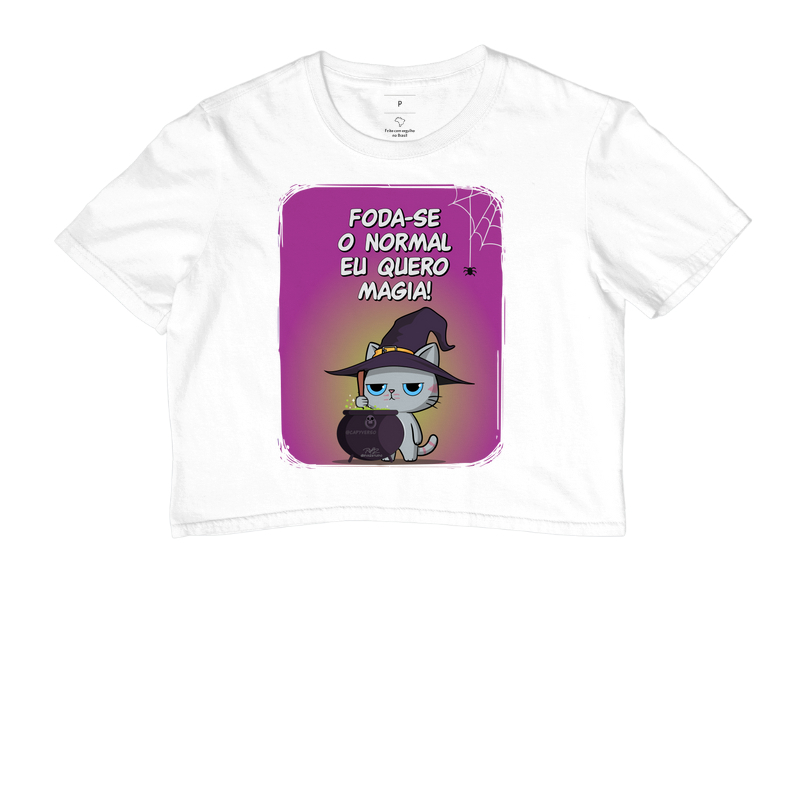 Camiseta Gato Sincero Magia - Imagem 3