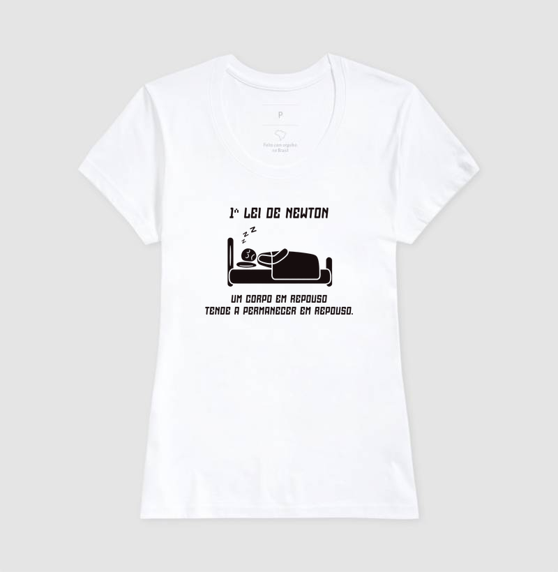 Camiseta 1a Lei de Newton - Imagem 5