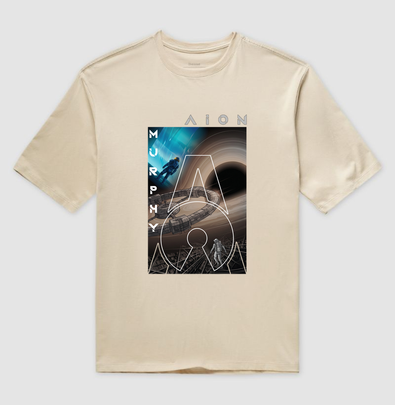Camiseta Oversized Murphy | Linha Abstract — Aion Abstract - Imagem 3