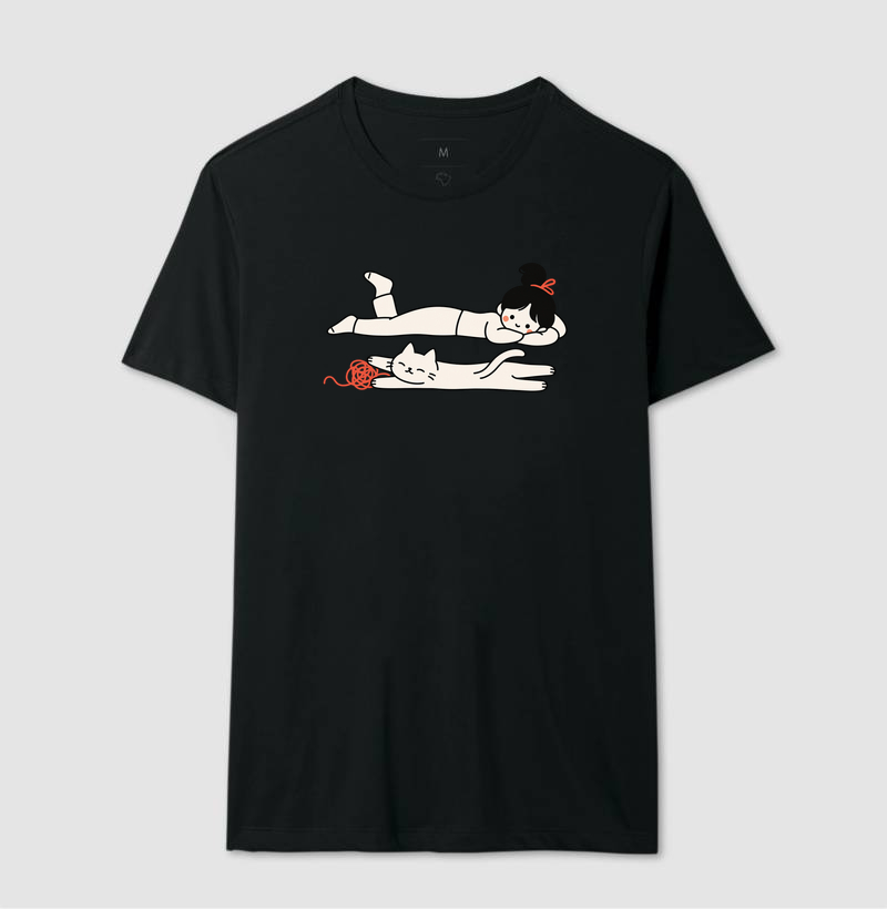 Camiseta Preguiça de Gato - Imagem 2