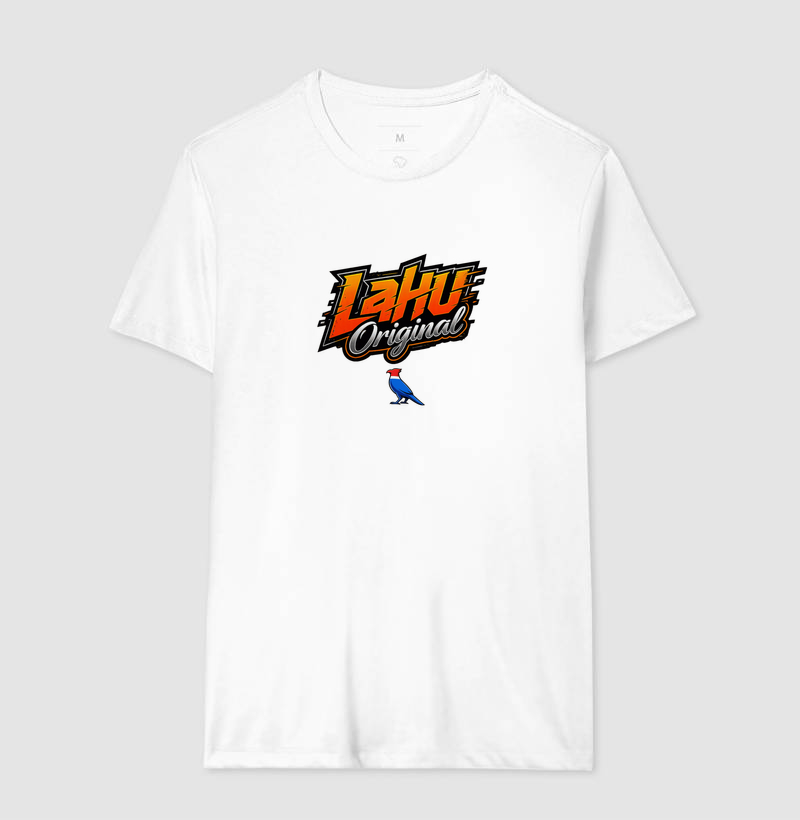  estilo moderno, minimalista e cheio de personalidade. Confeccionada em tecido leve e confortável, é perfeita para quem gosta de unir moda e autenticidade. A estampa Lahu dá aquele toque urbano e descolado, ideal para compor looks casuais e destacar sua identidade." - Imagem 4