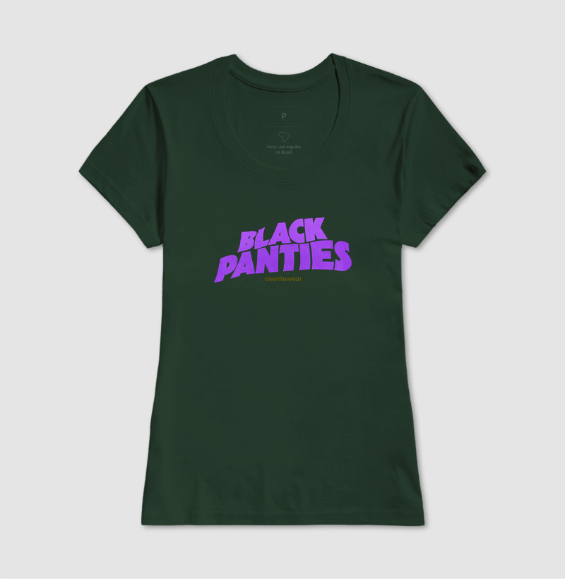 Camiseta Black Panties (Calcinha Preta) | OxenteWear - Imagem 13