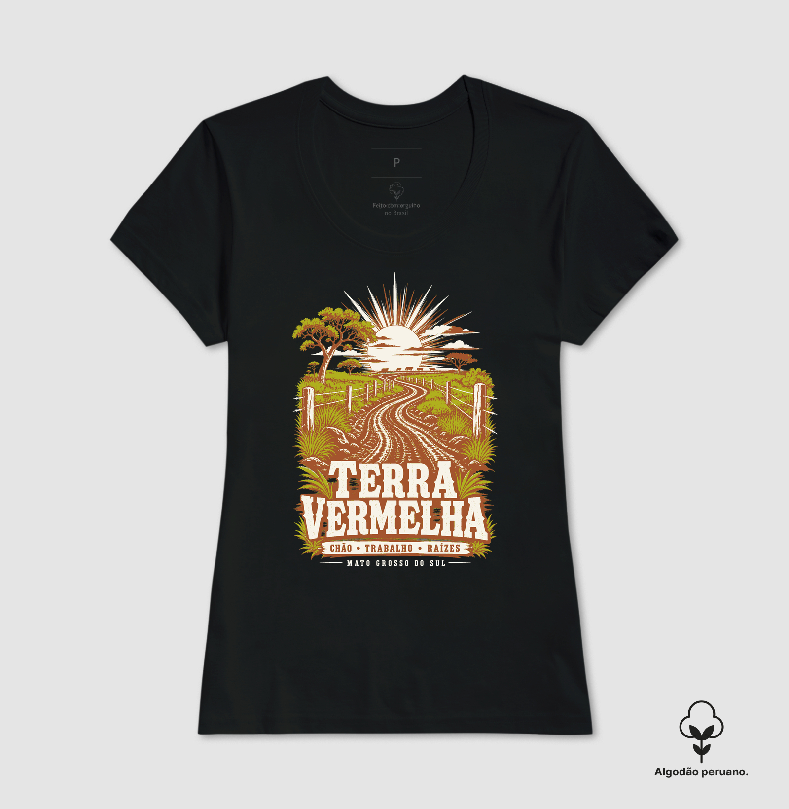 Camiseta Terra Vermelha - Imagem 3